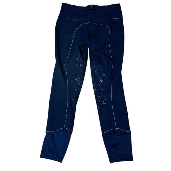 Shires Equestrian Performance Black Breeches Size 28 - Picture 3 of 13